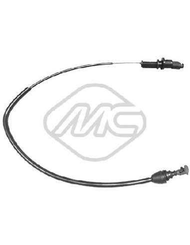 Cable del acelerador Metalcauch 83196 - MC CABLE ACELER. CLIO 1,4-1,6 COFLE