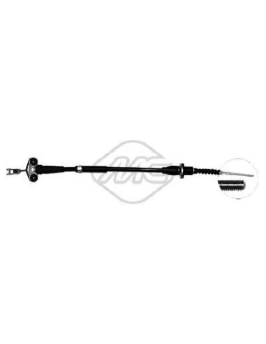 Cable de accionamiento, accionamiento del embrague Metalcauch 83319 - MC CABLE ENBR. ALTO ALL