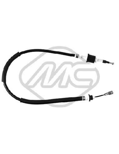 Cable de accionamiento, accionamiento del embrague Metalcauch 83539 - MC CABLE ENBR. 240-260-740 AL
