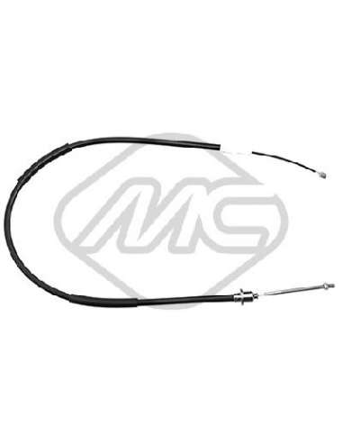 Cable de accionamiento, accionamiento del embrague Metalcauch 83545 - MC CABLE ENBR. 340 B14 CH 12