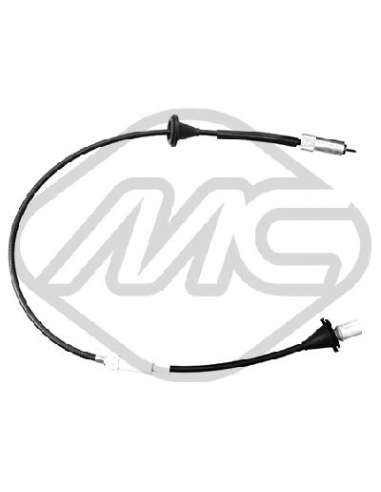 Árbol flexible del velocímetro Metalcauch 83683 - MC CABLE CUENTAKILOMETROS PAS