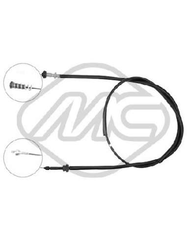 Cable del acelerador Metalcauch 83835 - MC CABLE ACELER. GOLF 1,4I 55 COFLE