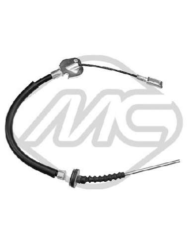 Cable de accionamiento, accionamiento del embrague Metalcauch 83987 - MC CABLE ENBR. SEICENTO MOD.