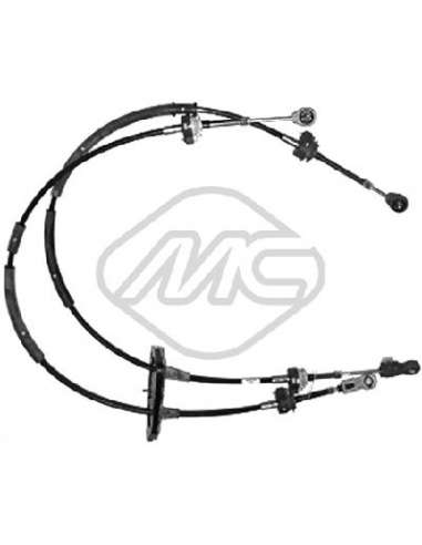 Cable de accionamiento, caja de cambios Metalcauch 84003 - MC CABLE CAMBIO DOBLO ALL 1, TRANSMISSION FLUID ATF TYP A