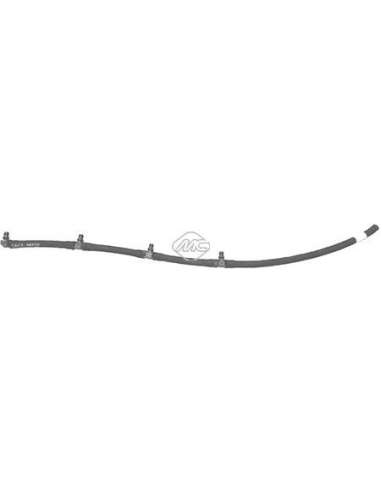 Tubo flexible, combustible de fuga Metalcauch 92048 - MC TUBO ALIM. DE COMB. 1.3 JT