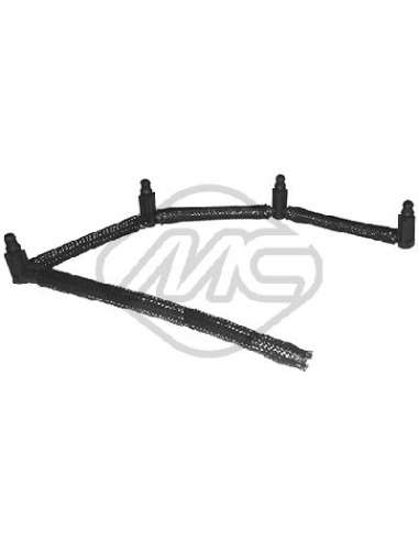 Tubo flexible, combustible de fuga Metalcauch 92079 -  EXTINGUIDA  92079 MC tubo comb ustible