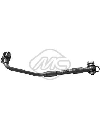 Conducto aceite, turbocompresor Metalcauch 92139 - MC TUBO ACEITE TURBO OPEL ORIGINAL TURBO-PROFI-PACKAGE-SPECIAL