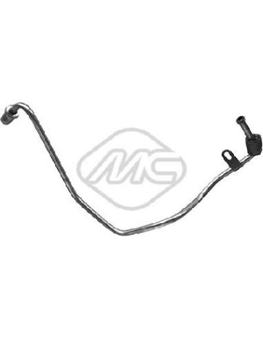 Conducto aceite, turbocompresor Metalcauch 92141 - MC TUBO ACEITE TURBO RENAULT ORIGINAL TURBO-PROFI-PACKAGE-SPECIAL