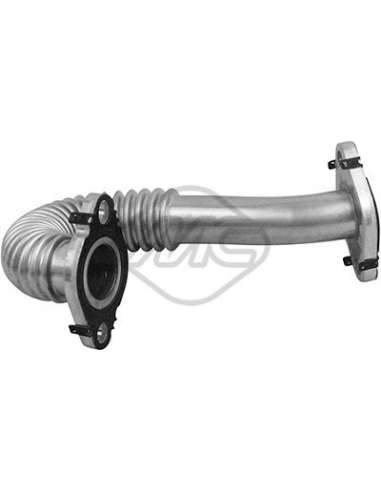 Tubo flexible de aire de sobrealimentación Metalcauch 97626 - MC tubo egr Renault Laguna