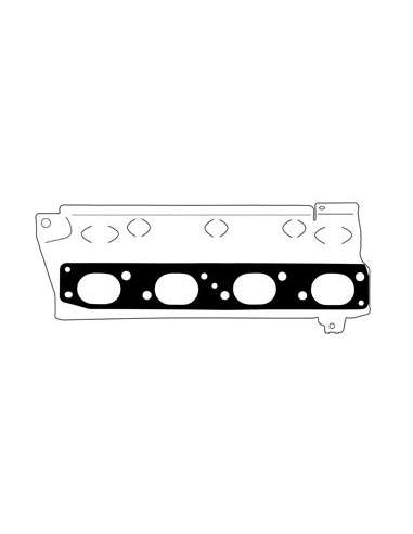 Junta, colector de escape Ajusa 13246900 - JUNTA, COLECTOR DE ESCAPE MULTILAYER STEEL