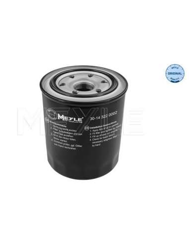 Filtro de aceite Meyle 30-14 322 0002 - Filtro de aceite MEYLE-ORIGINAL Quality