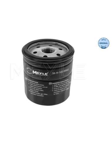 Filtro de aceite Meyle 33-14 322 0002 - Filtro de aceite MEYLE-ORIGINAL Quality