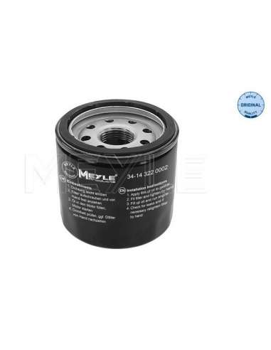 Filtro de aceite Meyle 34-14 322 0002 - Filtro de aceite MEYLE-ORIGINAL Quality