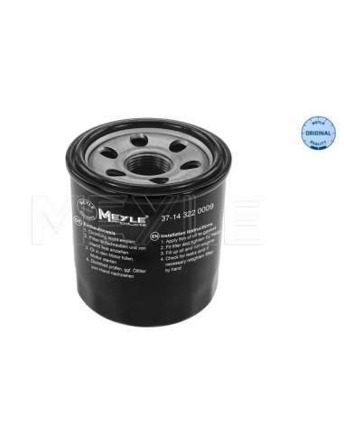 Filtro de aceite Meyle 37-14 322 0009 - Filtro de aceite MEYLE-ORIGINAL Quality