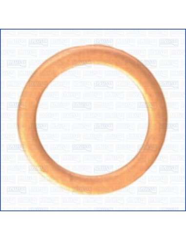 Anillo de junta, tapón roscado de vaciado de aceite Ajusa 21006600 - ARANDELA ARANDELAS COBRE
