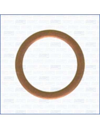 Anillo de junta, tapón roscado de vaciado de aceite Ajusa 21012500 - ARANDELA ARANDELAS COBRE