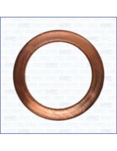 Anillo de junta, tapón roscado de vaciado de aceite Ajusa 21012700 - ARANDELA ARANDELAS COBRE