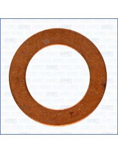 Anillo de junta, tapón roscado de vaciado de aceite Ajusa 21013300 - ARANDELA ARANDELAS COBRE
