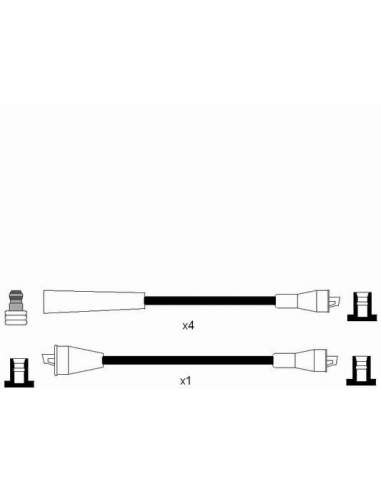 Juego de cables de encendido Ngk 0725 - RC-LC406 NGK725JGO.CABLES