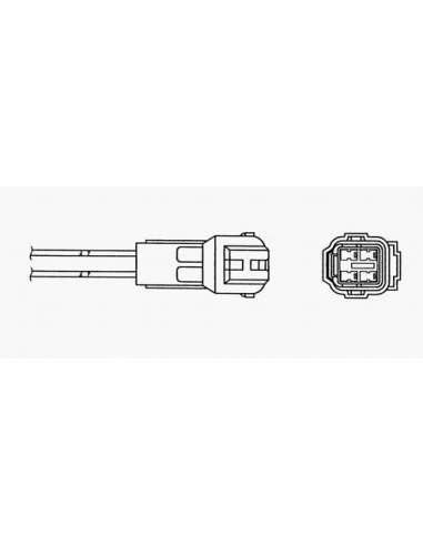 Sonda Lambda Ngk 6459 - OZA333-H29 NGK S.L. MOTO Universal