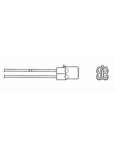 Sonda Lambda Ngk 6484 - OZA577-H24 NGK S.L. MOTO Universal