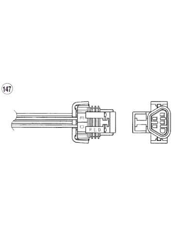 Sonda Lambda Ngk 93829 - OZA657-GM1 NGK Sonda L.Auto Universal