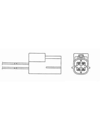 Sonda Lambda Ngk 96182 - OZA660-EE33 NGK Sonda L.Auto Universal