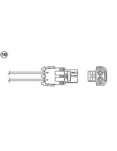 Sonda Lambda Ngk 96795 - OZA607-EE1 NGKSONDA LAMBDA A