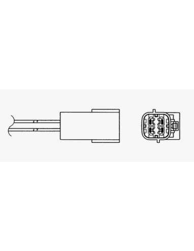Sonda Lambda Ngk 96918 - OZA554-N5 NGK Sonda L.Auto