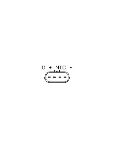 Sensor, presión colector de admisión Ngk 97498 - EPBMPT4-V021Z NGKSENSOR MAP