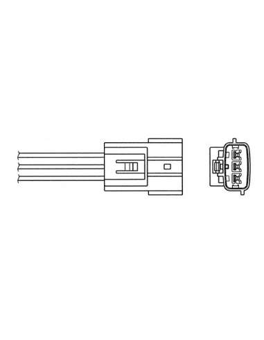 Sonda Lambda Ngk 97757 - OZA721-EE33 Sondas L. NGK