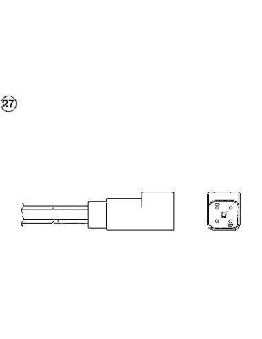 Sonda Lambda Ngk 97923 - OZA700-EE1 NGK Sonda L.Auto