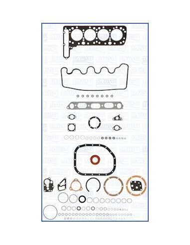 Juego completo de juntas, motor Ajusa 50012700 - JUEGO COMPLETO MERCEDES-BE FIBERMAX