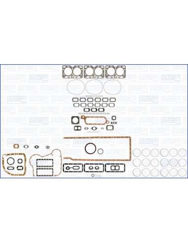 Juego completo de juntas, motor Ajusa 50014100 - JUEGO COMPLETO CHRYSLER-BA FIBERMAX