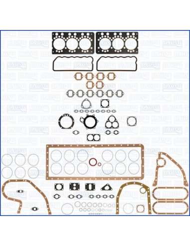 Juego completo de juntas, motor Ajusa 50015200 - JUEGO COMPLETO PEGASO FIBERMAX
