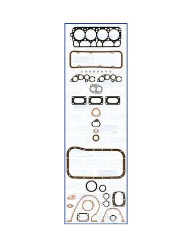 Juego completo de juntas, motor Ajusa 50016400 - JUEGO COMPLETO FIAT FIBERMAX