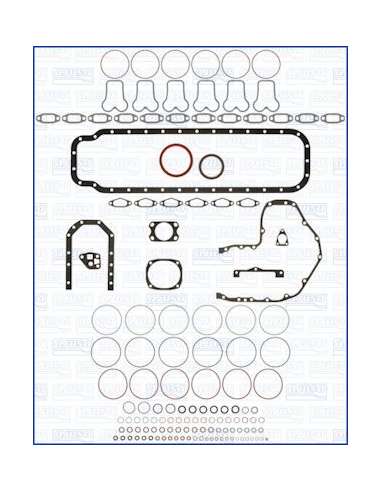 Juego completo de juntas, motor Ajusa 50017400 - JUEGO COMPLETO DITER-M.W.M FIBERMAX