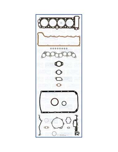 Juego completo de juntas, motor Ajusa 50018500 - JUEGO COMPLETO OPEL FIBERMAX