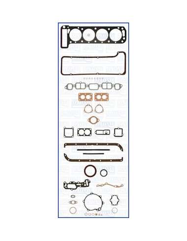 Juego completo de juntas, motor Ajusa 50018600 - JUEGO COMPLETO OPEL FIBERMAX