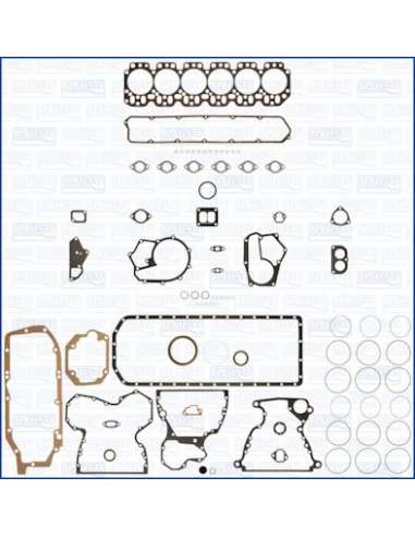 Juego completo de juntas, motor Ajusa 50023700 - JUEGO COMPLETO JOHN-DEERE FIBERMAX