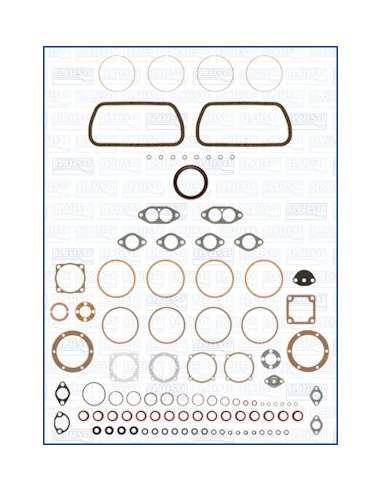 Juego completo de juntas, motor Ajusa 50023800 - JUEGO COMPLETO VOLKSWAGEN FIBERMAX