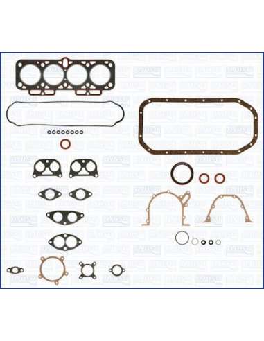 Juego completo de juntas, motor Ajusa 50024300 - JUEGO COMPLETO SEAT FIBERMAX