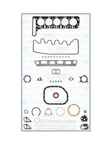 Juego completo de juntas, motor Ajusa 50027000 - JUEGO COMPLETO MERCEDES-BE FIBERMAX