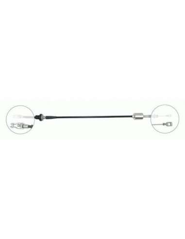 Cable de accionamiento, accionamiento del embrague Nipparts J22040 - Cable de accionamiento, accionamien to del embrague