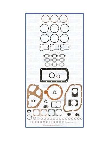 Juego completo de juntas, motor Ajusa 50028200 - JUEGO COMPLETO LOMBARDINI FIBERMAX