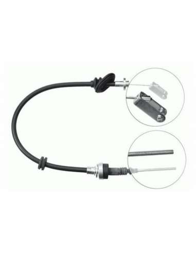 Cable de accionamiento, accionamiento del embrague Nipparts J27080 - Cable de accionamiento, accionamien to del embrague