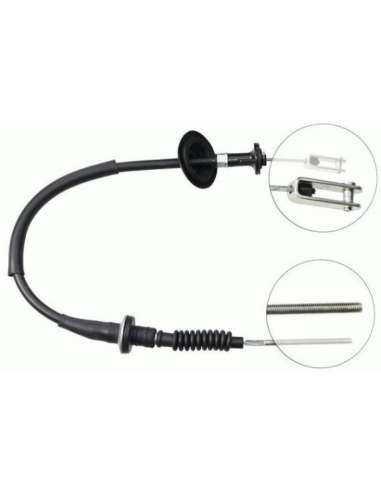 Cable de accionamiento, accionamiento del embrague Nipparts J27250 - Cable de accionamiento, accionamien to del embrague