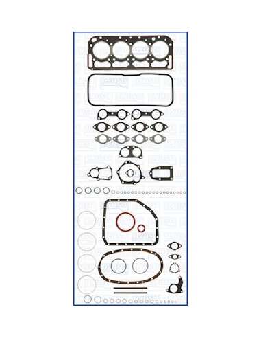 Juego completo de juntas, motor Ajusa 50037600 - JUEGO COMPLETO CITROEN FIBERMAX