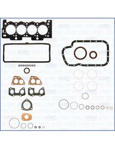 Juego completo de juntas, motor Ajusa 50038800 - JUEGO COMPLETO CITROEN FIBERMAX