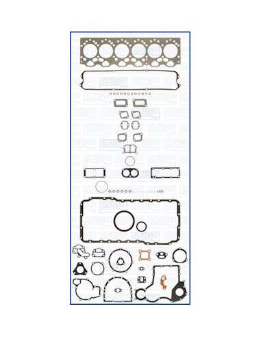Juego completo de juntas, motor Ajusa 50039600 - JUEGO COMPLETO PERKINS- M. FIBERMAX